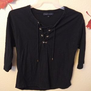 Tommy Hilfiger lace up top